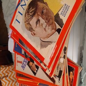 12 issues of Time magazine dating from 1969 1973 1974 and 1986